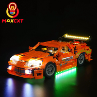 MAXCXT LED Light Set For LEGO 42204 Technic Fast and Furious Toyota Supra MK4 DIY Decorative Lamp Not Include Building Blocks