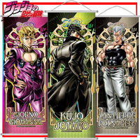 JoJo's Bizarre Adventure Wall Scroll Cartoon Noriaki Kakyoin Poster Wall Decoration Long Scroll Festival Gift Trendy Toys