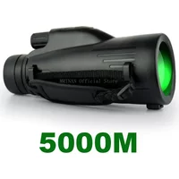 50MM Monocular High Performance Telescopes Anti-shake Handheld Wrist Strap Portable Telescope HD High Magnification Telescope