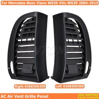 Car AC Vent Grille Left Or Right Air Vent Outlet Cover Panel For Mercedes Benz Vito Viano W636 W639 2004-2015 6368300300