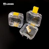 LODDEN Plastic Denture Tooth Box With Film High Quality Milk Tooth Storage Box Dental Laboratory Box Implant Membrane Tooth Boxs