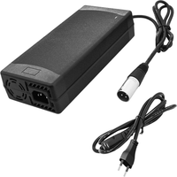 AliExpress 48V Battery Charger 2A 4A 5A For Lithium Battery Pack 54.6V Smart Fast Charging Electric Bicycle Scooter Battery Charger