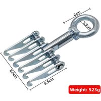 6Finger Car Body Dent Repair Claw Pull Hook With Lifting Rings For Slide Hammer Tool Car Sheet Metal Repair Tool