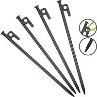 15/20/30cm Duty Heavy Tent Pegs Picnic Camping Tent Stakes Ground Nails Hiking Camp Supplies Accessories Camp Equipment