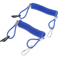 2pcs Outboard Engine Motor Kill Stop Switch Tether Cord Lanyard for Yamaha