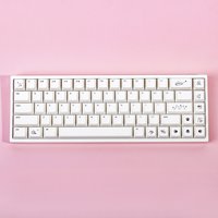 Cute, Cherry Keycaps for Cats and Dogs PBT 138 Keys, Customized for 60/84/98/108 Mechanical Keyboards