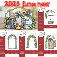 Metal Cutting Dies For DIY Scrapbooking Crafts Maker Photo Album Template Handmade Decoration The Old Arch 2026 June New