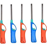 The Latest Metal Ignition Gun Gas Stove Tool Lighter Open Flame Stick Kitchen Natural Gas Outdoor Barbecue Cigarette Lighter