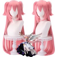 Anime Puella Magi Madoka Magica Cosplay Synthetic Hair Is A Heat-Resistant Wig Suitable For Women'S Daily Party Role-Playing
