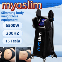 Professional EMS RF Body Sculpting Machine 15 Tesla 6500W Muscle Building Fat Burning Slimming Equipment