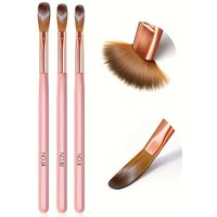 Pink Handle Nail Art Brush 3Pcs Set French Crystal Carving Pen Acrylic Application Painting Manicure Tools for Nail Design