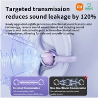 Xiaomi New M79 bone conduction earphones wireless Bluetooth 5.4 earbuds clip on waterproof sports digital display earphones