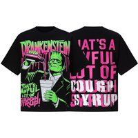 Mens Hip Hop T-Shirts Graphic Print Tees Summer Streetwear O-Neck Short Sleeve Casual Fashion Tops 2026 New Arrival