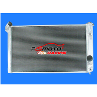Aluminum Radiator For CHEVY CORVETTE C3 V8 5.7L 7.4L 1973-1976 1974 1975 AT