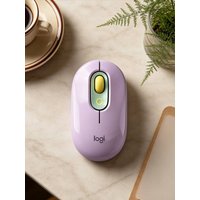 Logitech M350 POP Pebble Mouse 77g Lightweight Auto Sleep Long Battery Quiet Click for Outdoor Camp and Nature Workstation
