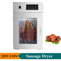 Household Sausage Drying Machine Electric 220V 110V Food Dryer Dehydrator Cured Meat Chicken Bacon Maker Commercial