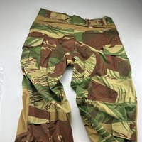 Men's Durable G3 Tactical Rhodesian Camouflage Frog Suit Pants - Custom Camo Workwear for Outdoor Combat Field Use