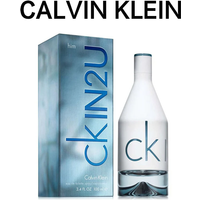 Ck In2u men Eau De Toilette Spray 100ml/150ml Aromatic Fougere Cologne Scent Men's Perfume Original Authentic Product Long-Lasting Fragrance