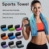 Camping Cooling Towels With EVA Case, Compact & Portable Travel Ice Towel Quick Dry Towels For Sports Gym【AliS8】