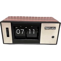 Flip Page Digital Table Clock, LED Night Luminous Clock, Home Room Decoration Items, Desktop Gadgets, Futuristic Accessories