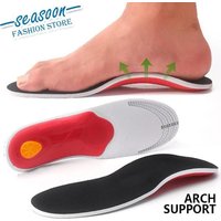 Orthopaedic Insoles Sole Shock-absorbing Insoles Orthopaedic with Arch Support Feet Ease Pressure of Air Movement Damping Insole