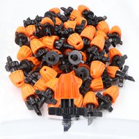 20pcs 90°/180°/360° Garden Irrigation Spraying Sprinkler Misting Nozzle for 5mm Thread Barb Coupling Joint for Bonsai Lawn Yard