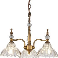 American Led Pendant Light Antique Bronze Black Glass Flower Home Decoration Living Room Bedroom Dining Room Lighting Fixtures