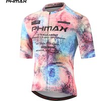AliExpress PHMAX Men Short Sleeve Cycling Jersey Breathable Road Quick Dry Cycling Bicycle Shirt Summer MTB Cycling Wear Pro Clothes