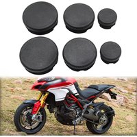 6PCS Motorcycle Frame Hole Cover Caps Plug Frame For Ducati Multistrada 1200/S 2010-2014 2011 2012 2013 Accessories
