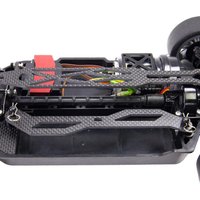 Carbon Fibre Battery Plate/Battery Holder Mount for 1/10 Tamiya TT-02, TT-02B, TT-02R, TT-02S, TT-02D, TT-02SR RC Car Upgrade