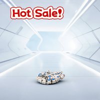 1149PCS Millennium Spaceship Falcon Building Block Model Adult Building Brick Creative Educational Toy Birthday Gift
