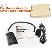 Car Bluetooth 5.0 Kit 12V AUX Interface Bluetooth Wheel Control Adapter Fits For Honda Accord 2.4 / Civic / CRV With Microphone
