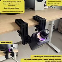 Racing Simulator 3060 Aluminum Profile Base Steering Wheel Desktop Fixture Support For FANATEC MOZA SIMAGIC Logitech G29