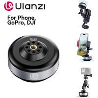 Ulanzi SK-23 Electric Automatic Suction Cup Magnetic Phone Holder Multi-functional Holder Anti-shake Vacuum Suction Car Holder