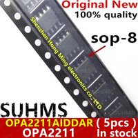 (5piece) 100% New OPA2211AIDDAR OPA2211AIDDA OPA2211 2211 sop-8 Chipset