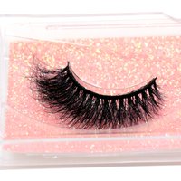 LEHUAMAO Dropshiping Makeup Mink Lashes Fluffy Soft Full Fake Eyelashes Natural False Eyelashes Wispy Lash Extension D116