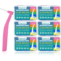 Kingubznis 120pcs Interdental Brush For Dental Orthodontic Clean Between Teeth Cleaning Tools Soft Micro Brushes