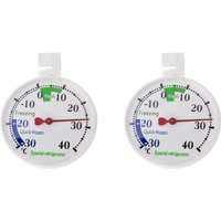 B97A-2X Refrigerator Freezer Thermometer Fridge Refrigeration Temperature Gauge Home Use Kitchen Accessory Tools