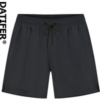 Datifer Brand 2026 Summer Mens Shorts Solid Polyester Gym Traje De Baño Hombre Breathable Mesh Liner Side Pockets Sport Swimwear