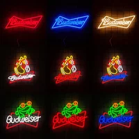 Light Sign Custom Wall Logo for Room Decor Luxury LED Neon Man Beer USB Cave Home Bar Accessories Adhesive Party Art Powered
