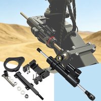 For Kukirin G2 Master Scooter Steering Damper Bracket Mounting Stabilizer Steering Damper Adjustable Steering Damper Kit