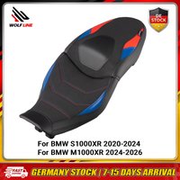 WOLFLINE 2-Up Fahrer- und Beifahrersitz für BMW S1000XR 2020-2024 & M1000XR 2024-2026 Integrierter Einteiliger Sitzkissen-Upgrade