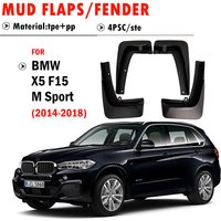FOR BMW X5 F15 X5 M SPORT Mud Flaps Guard Splash Mudguard Fender Mudflaps Car Accessories 4pcs 2014 2015 2016 2017 2018