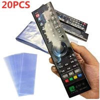 10/20/30PCS Transparent Shrink Film Bag Anti-dust Protective Case Cover For TV Air Conditioner Remote Control Shrink Plastic