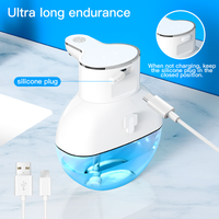 USB Charging 400ml Automatic Foaming Soap Dispenser with Infrared Sensor Electric Touchless Wall Mount for Household Outdoor Use