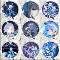 Game Anime Honkai Star Rail Cerydra Badge Tinplate DIY Backpack Clothing Accessories Jewelry Pins