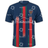 AliExpress NONE 25-26 Cosenza Calcio Home football Jersey Match Training Kit Summer Sports Men's T-Shirt Kid's Clothes Tee Woman cycling jersey