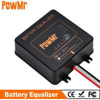 PowMr Battery Equalizer Battery Balancer for 24V 36V 48V System Solar Charge Controller for Gel Flood AGM Lead Acid Batteries