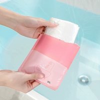 2/6/10PCS Disposable Bathtub Cover Liner Portable Large-sized Plastic Bath Bucket Film Bag Apply To Hotels Travel Home Bathtub