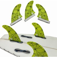 M/L Tri Fins UPSURF FCS2 Fins Carbon Fiberglass Thruster Surfboard Fins G5/G7 Surfing Stabilizer Fins For Shortboad,Funboard